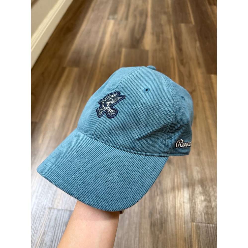 Harry Potter Blue Corduroy Ravenclaw Raven Baseball Cap One Size